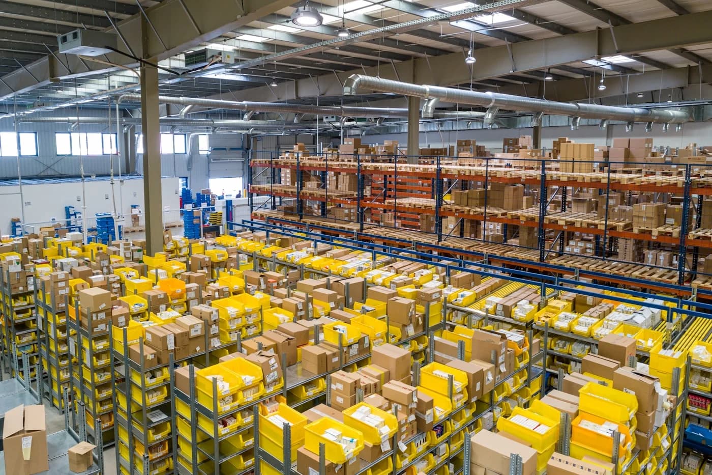Warehouse storage and business inventory